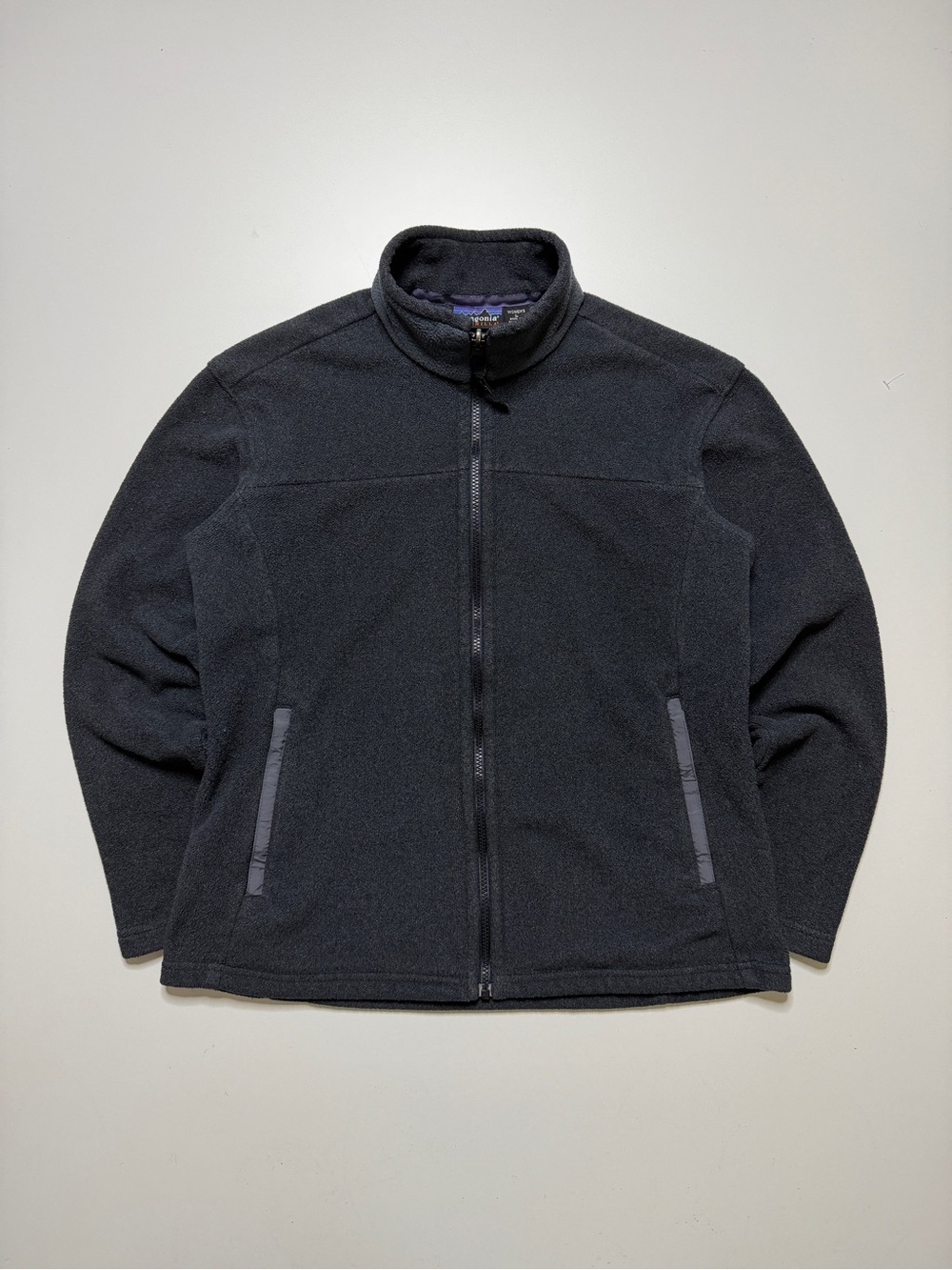 Vintage Patagonia Synchilla Full Zip Fleece Jacket Womens Large Gray Outdoors